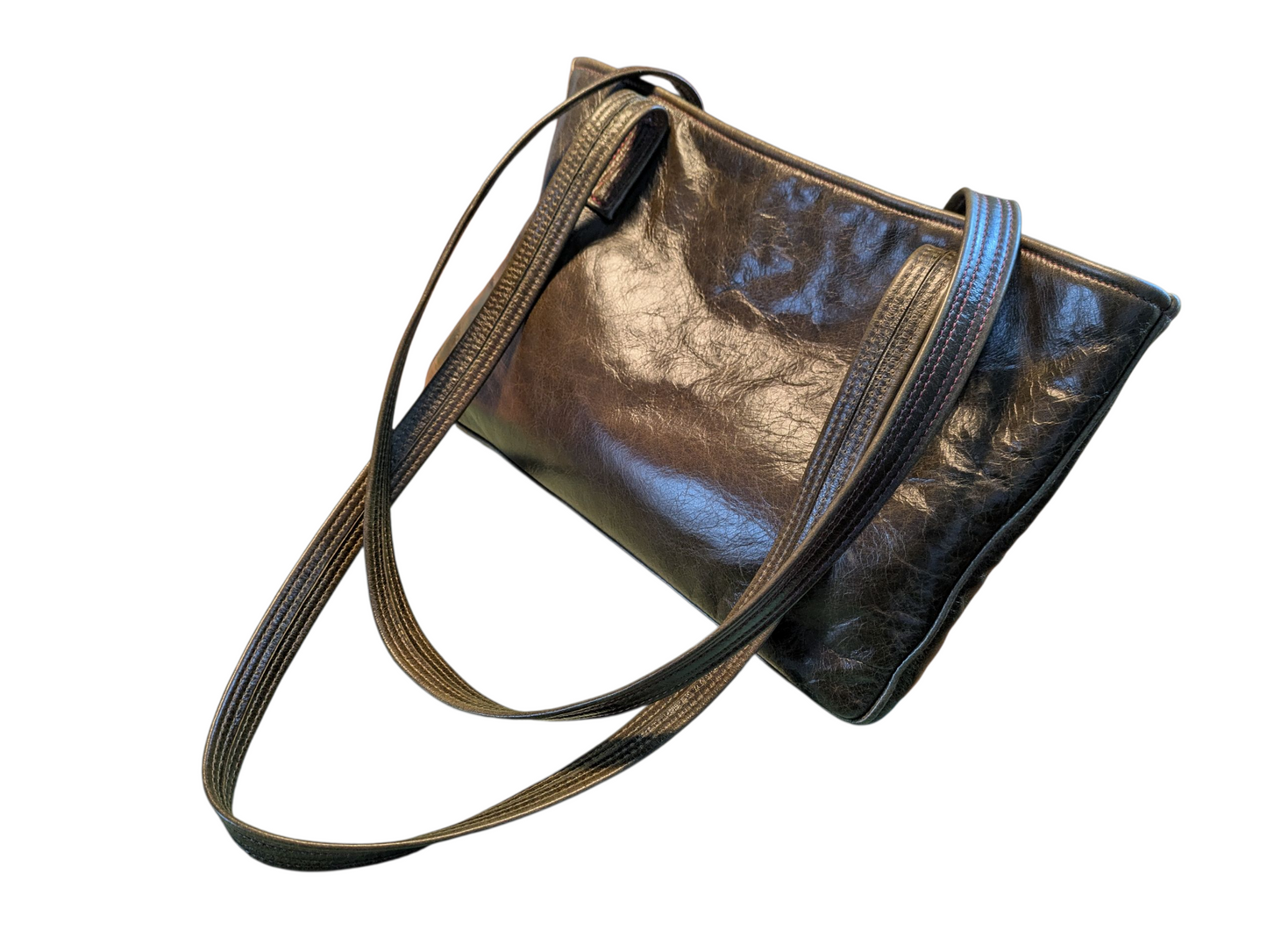 ANGELA Leather Handbag by Cameo & Crow