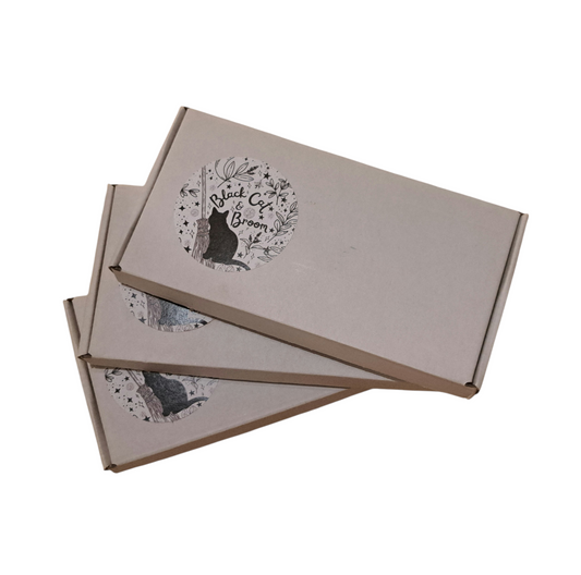 BLESSED BE | Candle & Incense Letterbox Gift Set by Black Cat & Broom